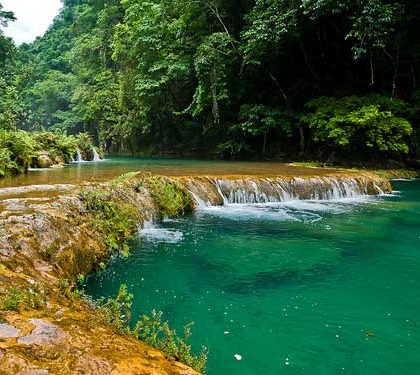 Piscina natural de Semuc Champey -